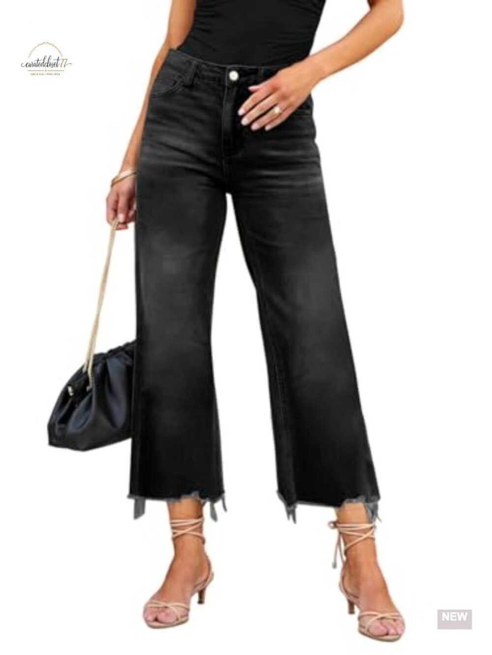High Waisted Flare Jeans Stretchy Denim Bell Bottom Crop Pants